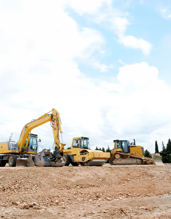 Locação de máquinas pesadas e equipamentos para construção e terraplenagem em Jundiaí